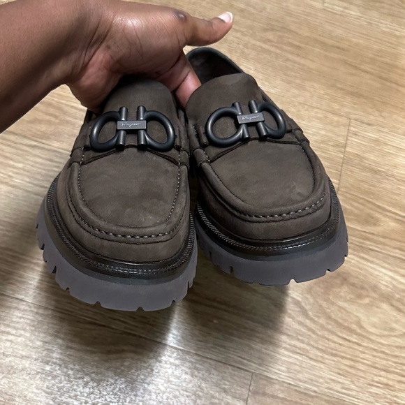 Salvatore Ferragamo Suede Loafers - Picture 5 of 16